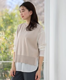 ANY L ニットベスト