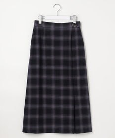 ANY SIS ビューティサーモ2WAYストレッチチェック スカート