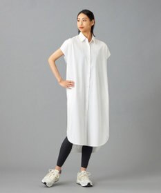 Chacott Chacott BALANCE EasyCare+ シャツワンピース