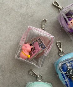 WEGO 立体クリアミニポーチ