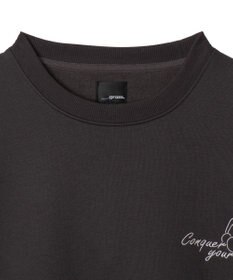 WEGO 【ユニセックス着用ITEM】ガールイラストグラフィックプルオーバー