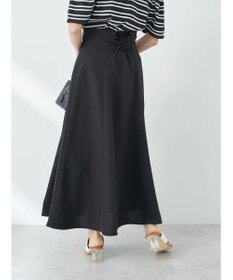 earth music&ecology バックレースアップスカート