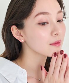 Phoebe 【金属アレルギー対応】3setビジューピアス　ゴールド/サージカルステンレス