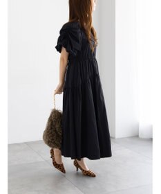 Te chichi スリーブリボンロングワンピース