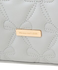 Maison de FLEUR EC限定スカーフ付リボンキルティングトート