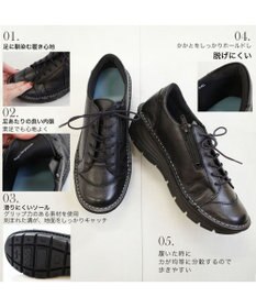 Pointer 本革超軽量レースアップスニーカー