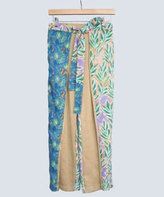 COQ 2WAY HALF LEAVES 前後2WAYパンツ