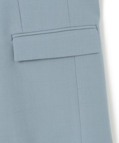 ICB L ウール2WAYストレッチ ダブルブレストジャケット