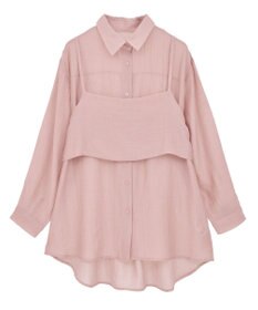 Green Parks ＳＥＴ２点シアーシャツ＋ビスチェ