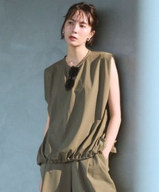 UNFILO 【セットアップ着用可】ラッシュガード ドロストプルオーバー カーキ