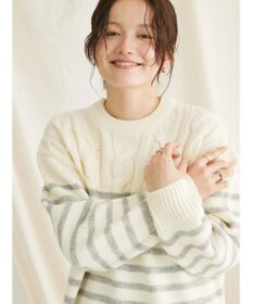 CRAFT STANDARD BOUTIQUE ケーブル×ボーダードッキングプルオーバー