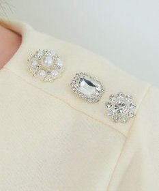 Tiaclasse L 【洗える】裏起毛ドッキングワンピース