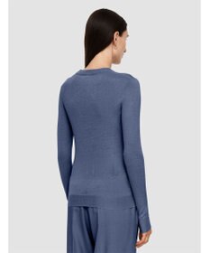 JOSEPH 【洗える】キャッシュエアー　ラウンドネックニット