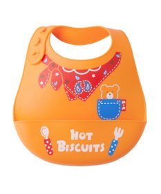 MIKI HOUSE HOT BISCUITS シリコン製 ランチスタイ