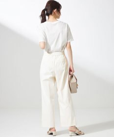 ANY SIS S 【ストレッチ・接触冷感・撥水・UVカット・洗える】エアリーストレッチ ワイドパンツ