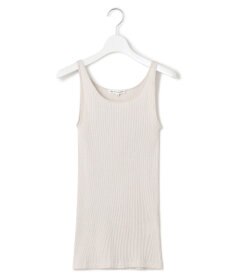 23区 S 【Oggi6月号掲載/新色追加】オーガニック コットンリブ タンクトップ