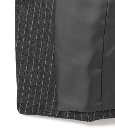 ICB シックツイードストライプ  テーラードジャケット