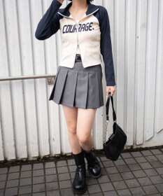 WEGO ダブルジップワッペンロゴラグランロンT