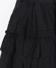 ANY KIDS 【洗濯機可能】カラミドビー ティアードスカパン