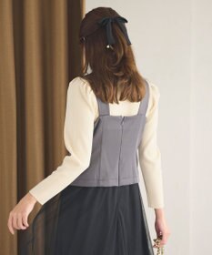 Feroux フレアチュール ジャンパースカート