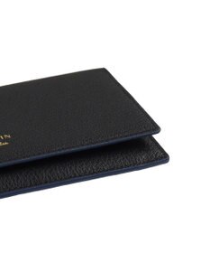 LANVIN en Bleu リム 被せ薄マチ長財布