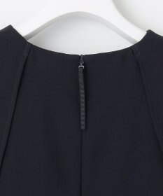 自由区 【洗える】バックサテンジョーゼット  ブラウス