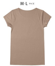 WACOAL MEN 【オーガニック綿混インナー】多機能を着る。綿の贅沢オーガニック フリーなカッティング（ネック・袖・裾）2分袖 GL5210 /ブロス バイ ワコールメン