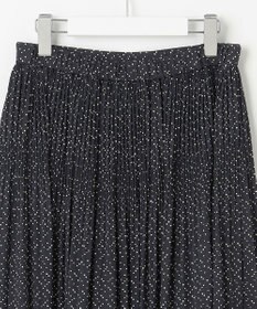 自由区 S 【セットアップ対応・洗える】ライトサテンプリーツ スカート