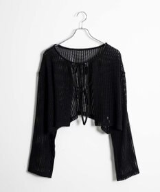 WEGO メッシュリボンカーディガン