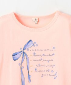 組曲 KIDS 【110-140㎝】リボンリスト Tシャツ
