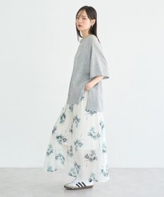 earth music&ecology シアーダンボールプルオーバー