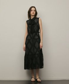 GRACE CONTINENTAL チュールレースワンピース