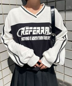 WEGO 切り替えショートスウェット