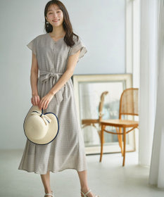 ANY SIS ドビーシアーチェック ワンピース