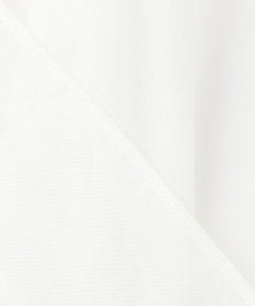 BEIGE， PAULINE / リネンヴィスコースフェイクレザー配色ブラウス