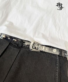 WEGO Lハートスタッズベルト