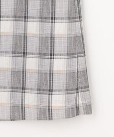 J.PRESS LADIES L スラブ調チェック プリント スカート