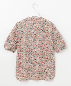 J.PRESS LADIES S 【洗える】LIBERTY Pepper&Coward スタンドカラー ブラウス