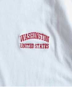 WEGO 【ANGIE VINTAGE】ワンポイント刺繍ロゴTシャツ