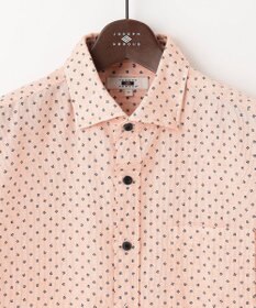 JOSEPH ABBOUD 【ビジネスシーンに最適・サステイナブル】ソアロンシャンブレープリント シャツ