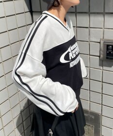 WEGO 切り替えショートスウェット