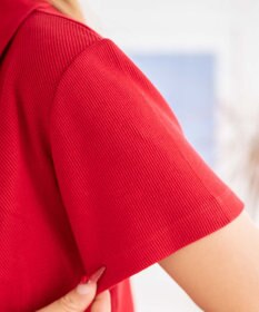 WEGO WZIPギャザートップス