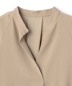 BEIGE， FLEUR / ドレープニット カフスブラウス