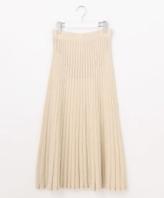 ANY SIS CICA加工 ニット フレア スカート