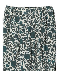 Green Parks ボタニカル柄イージーパンツ