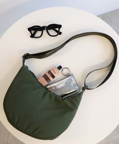 WEGO カラーハーフムーンショルダー