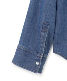 BEIGE， 【洗える】DELAUP / ダンガリー風コットンデニムシャツ