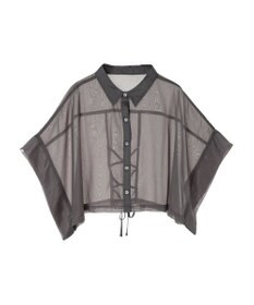 Green Parks ＥＧＯＩＳＴ　短丈シアーシャツ