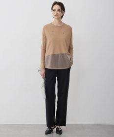 ICB 【先行予約】 ヴィスコースワイド シアーコンビプルオーバー