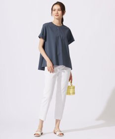 自由区 S 【カタログ掲載・セットアップ対応・接触冷感・UVケア・洗える】ファンクショナルクロス ブラウス